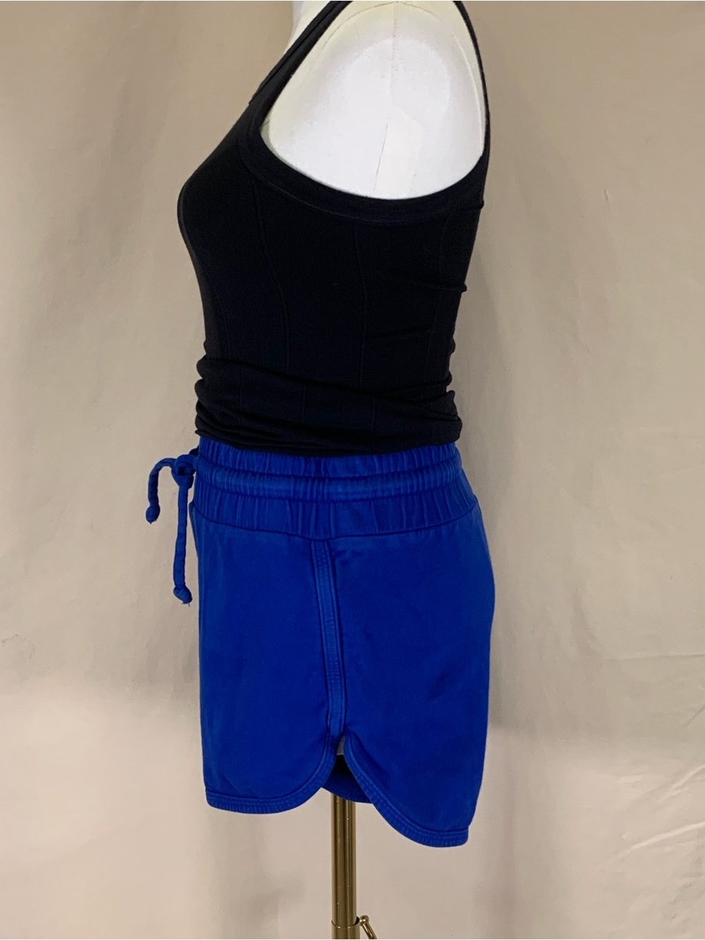Free People Intimately Black Ribbed Racerback Tank XS/S - Picture 3 of 5